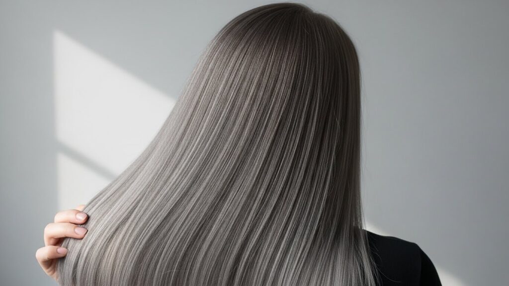 Honey blonde hair dye with warm golden tones