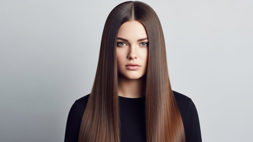 Face-Slimming Long Shag