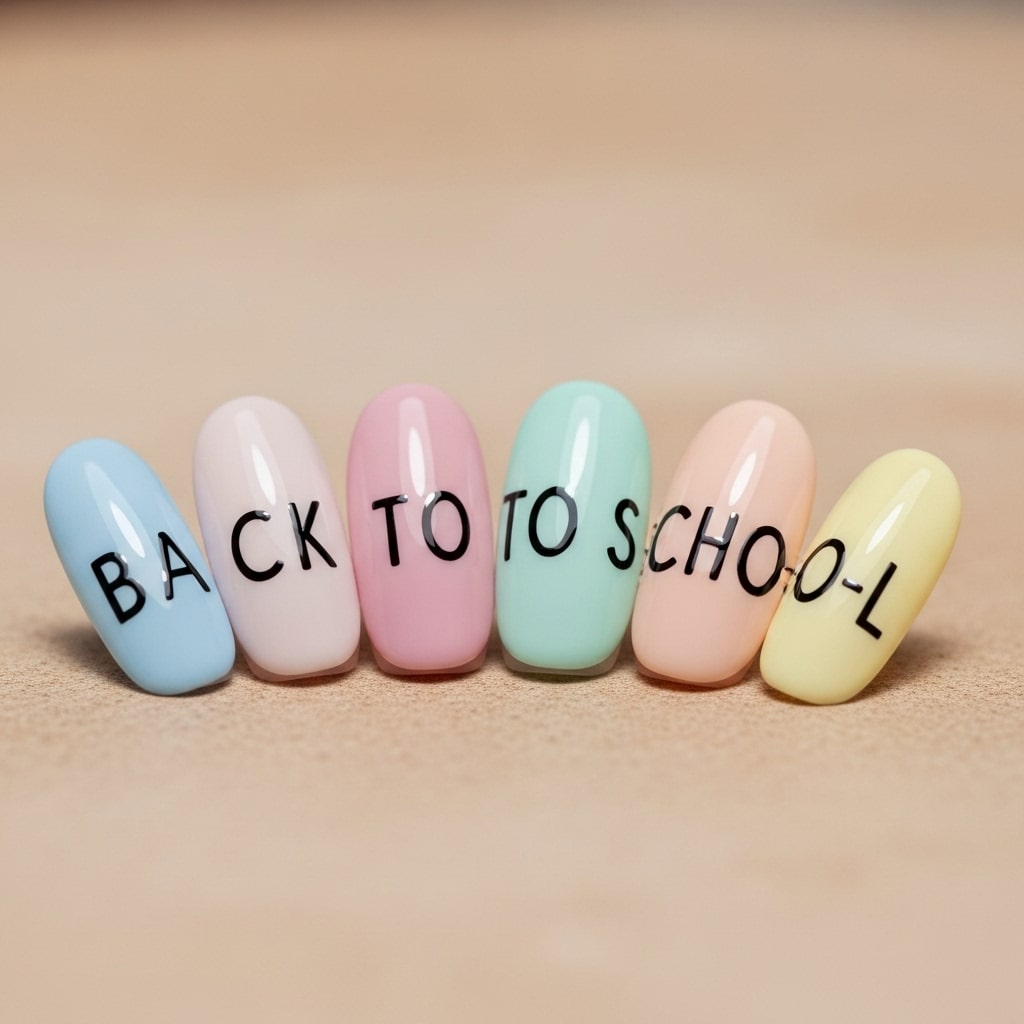 Alphabet & Letter Nails