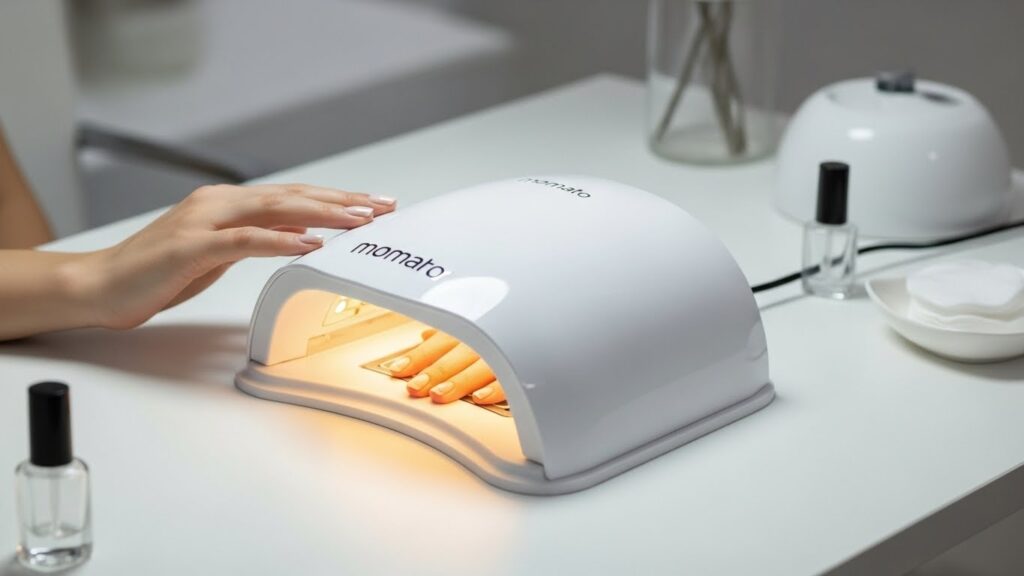 UV/LED nail lamp for curing gel polish.