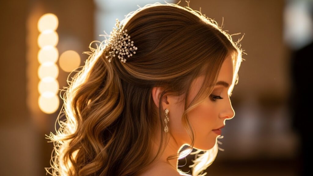Prom hairstyle ideas featuring elegant, trendy, and beautiful looks for special nights.
