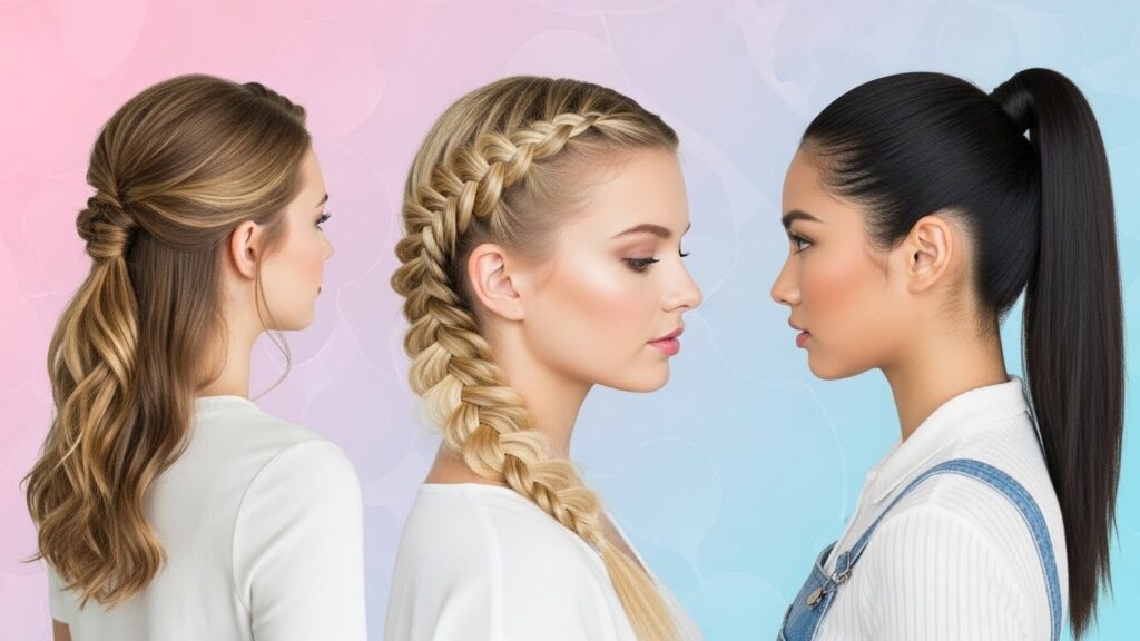 Simple Braided Side Look