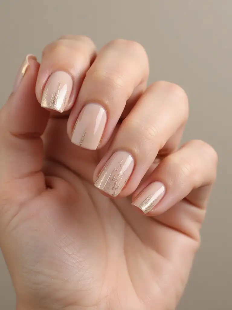 Minimalist Metallic Lines