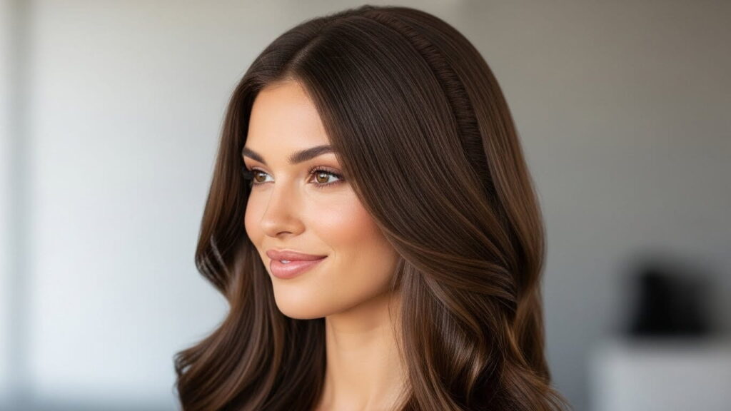 Halo hair extension adding instant length without damage