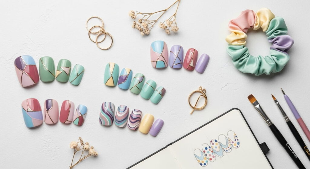  Neutral nail designs in beige and nude tones