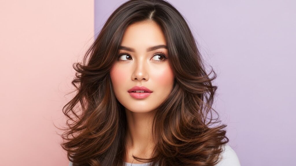 Korean Hush Cut for Long Hair